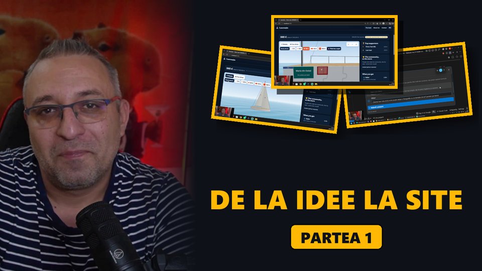 Vând bucăți dintr-o barcă pe care n-o am încă